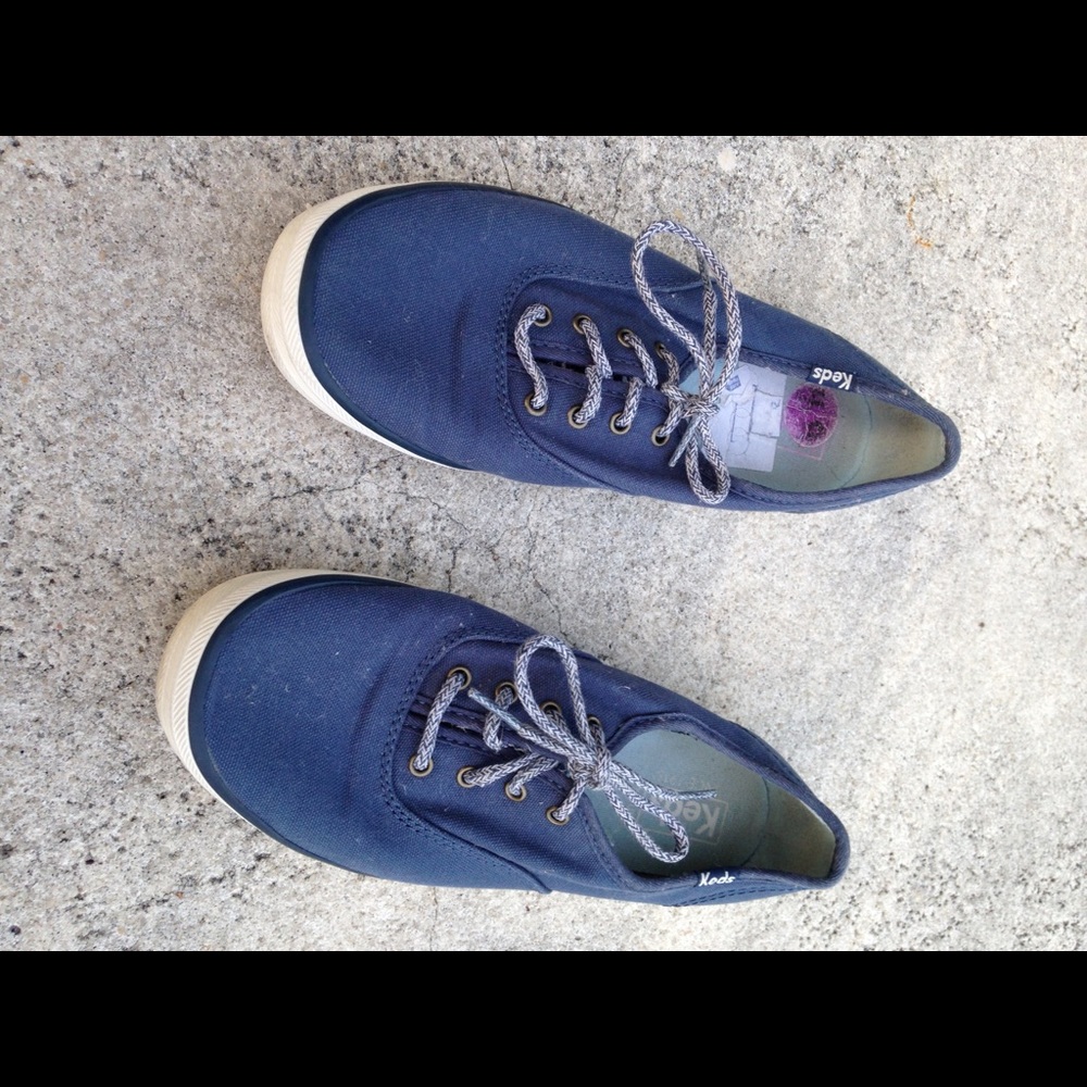Awesome Blue Keds tennis shoes.